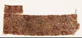 Textile fragment with stylized tendrils and leaves (EA1990.364)