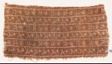 Textile fragment with bands of flowers (EA1990.388)