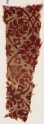 Textile fragment with tendrils, leaves, and flowers (EA1990.416)