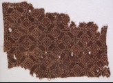 Textile fragment with stepped squares, linked by Maltese crosses (EA1990.480)