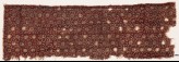 Textile fragment with rosettes and stylized tendrils (EA1990.488)