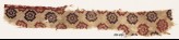 Textile fragment with stepped squares and bandhani, or tie-dye, imitation (EA1990.490)