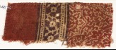 Textile fragment with tendrils, dotted frames, and rosettes (EA1990.621)
