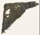 Textile fragment with star-shaped grid made of dots (EA1990.64)