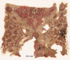 Textile fragment with linked medallions and stars