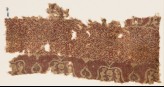 Textile fragment with interlace, tendrils, and leaves (EA1990.783)