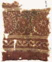 Textile fragment with rosettes, leaves, and stems (EA1990.786)