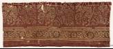 Textile fragment with leaves and quatrefoils (EA1990.803)