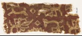 Textile fragment with stylized flowers or trees (EA1990.815)