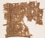 Textile fragment with rosettes, squares, and leaves (EA1990.817)