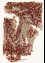 Textile fragment with tendrils, leaves, and flower-heads (EA1990.837)