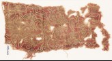 Textile fragment with leaves and quatrefoils (EA1990.841)