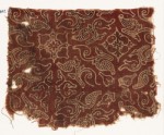 Textile fragment with leaves and quatrefoils (EA1990.842)