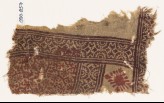 Textile fragment with tendrils and rosettes (EA1990.857)