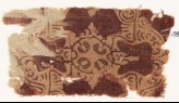 Textile fragment with ornate quatrefoil or medallion (EA1990.877)
