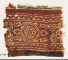 Textile fragment with medallion and linked stars (EA1990.904)