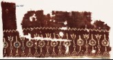 Textile fragment with rosettes and possibly columns (EA1990.919)