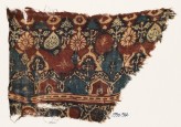 Textile fragment with arches, stylized trees, and rosettes (EA1990.966)