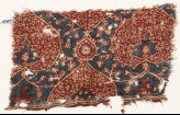 Textile fragment with heart-shaped leaves and tendrils (EA1990.1069)