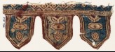 Tabs with diamond-shapes and flowers (EA1990.1074)