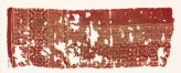 Textile fragment with linked rosettes, squares, and diamond-shapes (EA1990.1178)