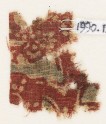 Textile fragment, probably with floral design (EA1990.1234)