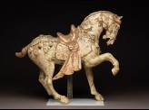 Earthenware figure of a horse