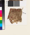 Textile fragment with scrolling stem, probably from a tab (EA1993.138)
