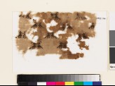 Textile fragment with pairs of stylized birds (EA1993.174)