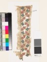 Textile fragment with geometric flowers and leaves (EA1993.213)