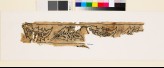 Textile fragment with saz leaves, flower-heads, and leaves (EA1993.254)