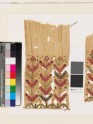 Textile fragment with stylized plants and chevrons (EA1993.302)
