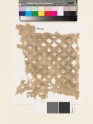 Textile fragment with diamond-shapes and hooks (EA1993.68)
