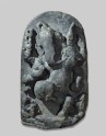 Stele with dancing Ganesha