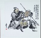 Xu Chu with two decapitated heads