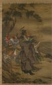 Zhong Kui the Demon Queller with Five Bats