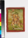 Miniature painting of a deity