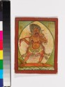 Miniature painting of a deity