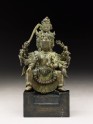 Figure of a multi-headed and multi-armed deity