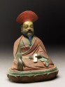 Seated figure of a philosopher, possibly Nagarjuna