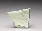 Greenware sherd