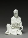 Seated figure of the Buddhist disciple Lohan