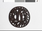 Tsuba with karigane, or flying geese