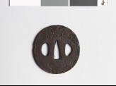 Tsuba with dragon and clouds