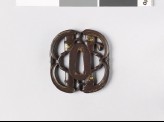 Tsuba in the form of bamboo