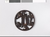 Tsuba with six mushrooms (EAX.10751)