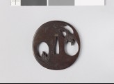 Tsuba with egg fruits (EAX.10766)