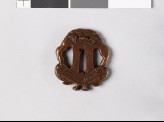 Tsuba in the form of an oni, or demon