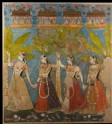 The gopis dance in the forest, or Sarat Purnima