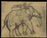 Elephant with howdah